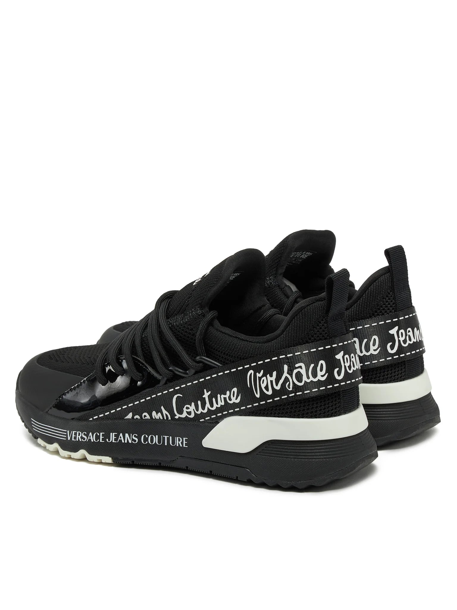 Versace Sapatilhas Sneakers Shoes 78va3sa8 Black Preto_shot1