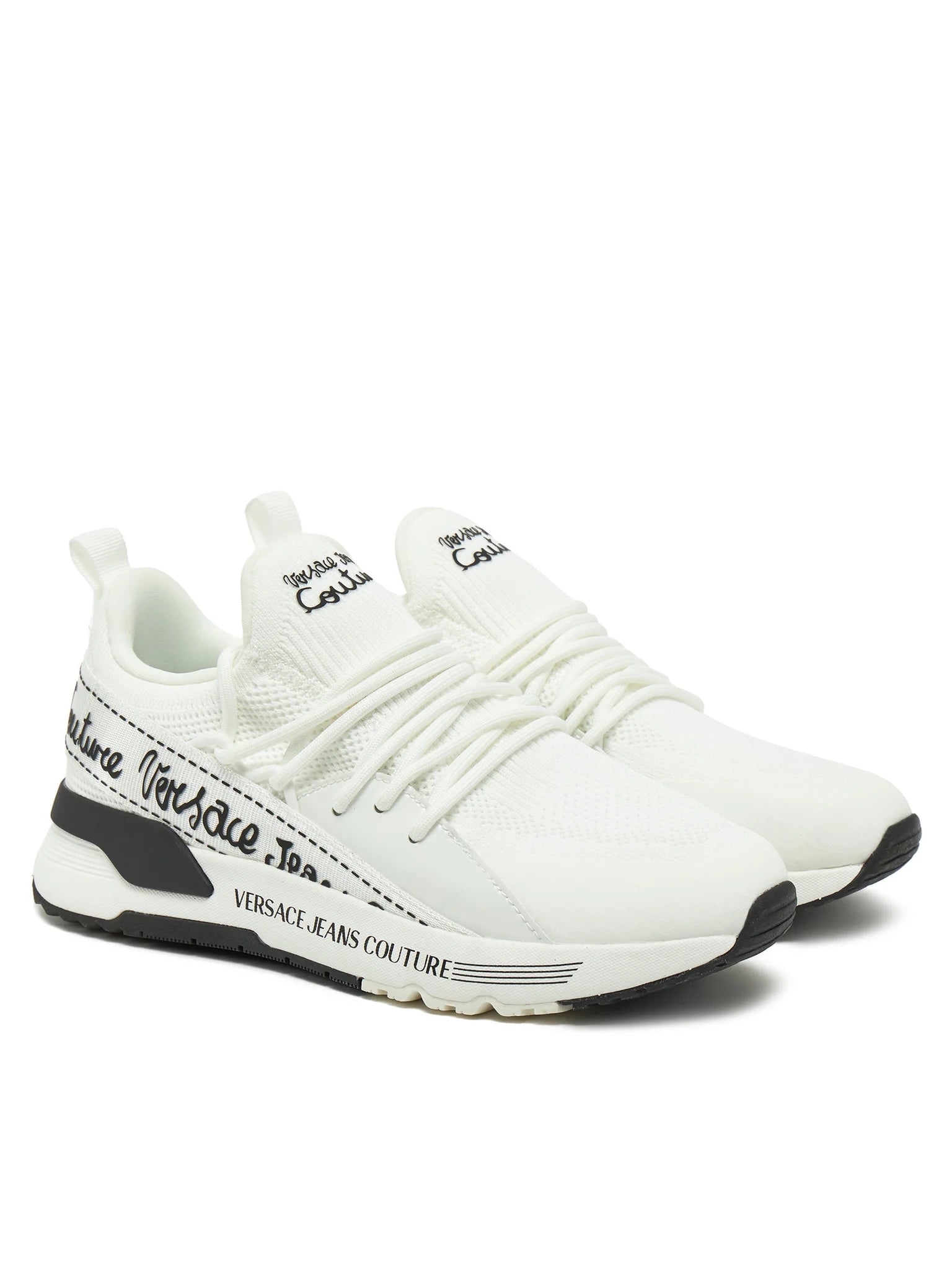 Versace Sapatilhas Sneakers Shoes 78va3sa8 White Branco_shot1