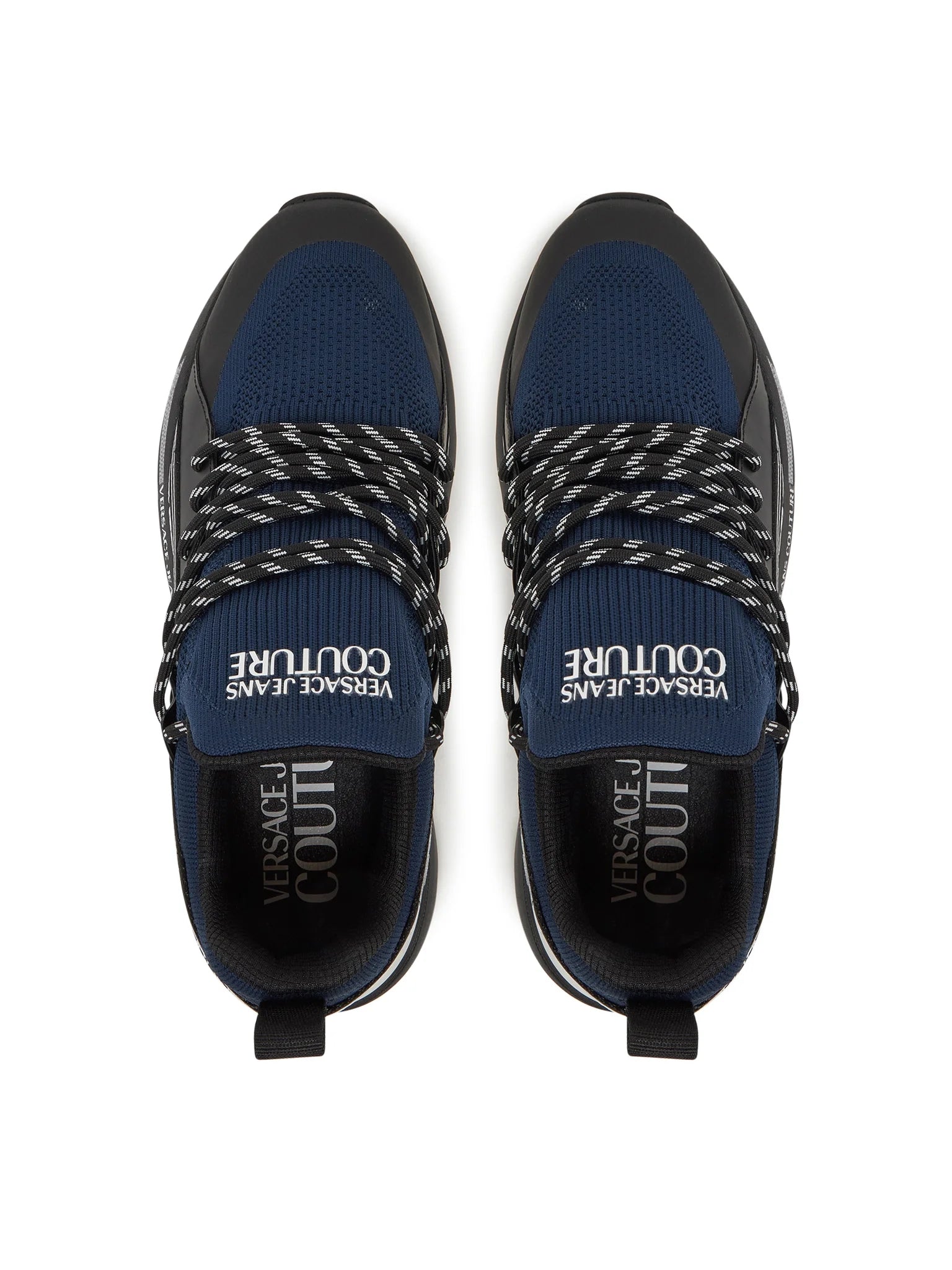 Versace Sapatilhas Sneakers Shoes 78ya3sa3 Ocean Azul Oceano_shot3
