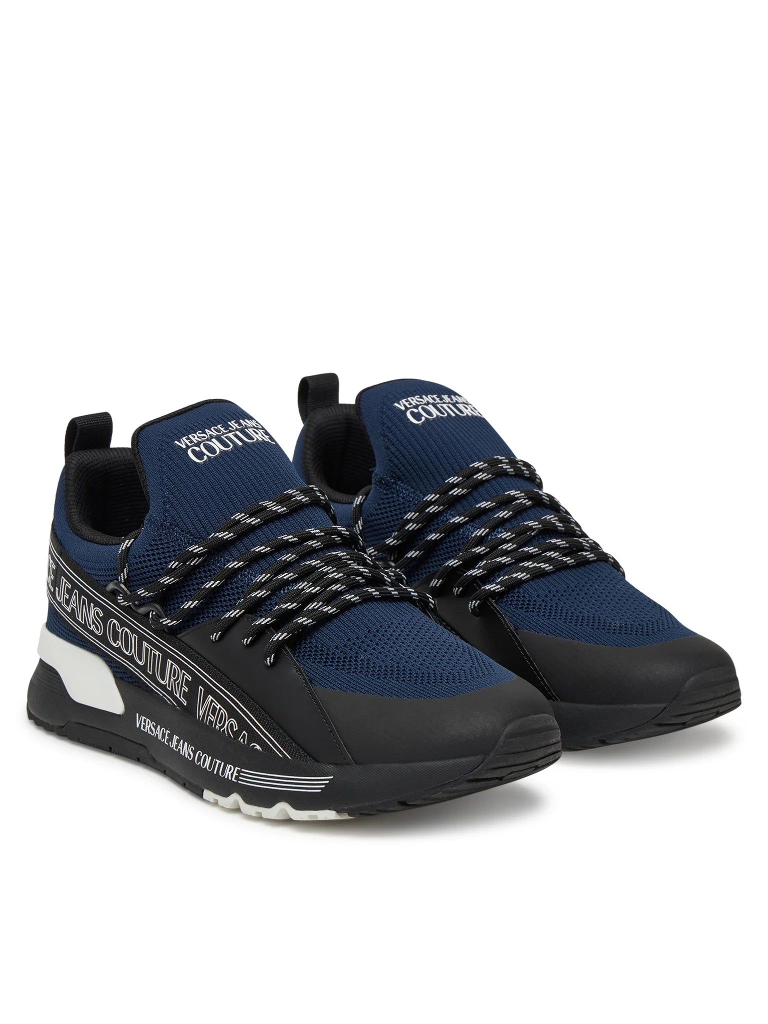 Versace Sapatilhas Sneakers Shoes 78ya3sa3 Ocean Azul Oceano_shot4