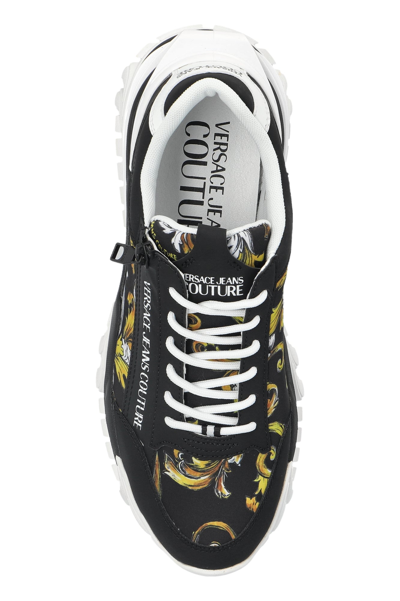 Versace Sapatilhas Sneakers Shoes 78ya3si5 Blk Gold Preto Ouro_shot5