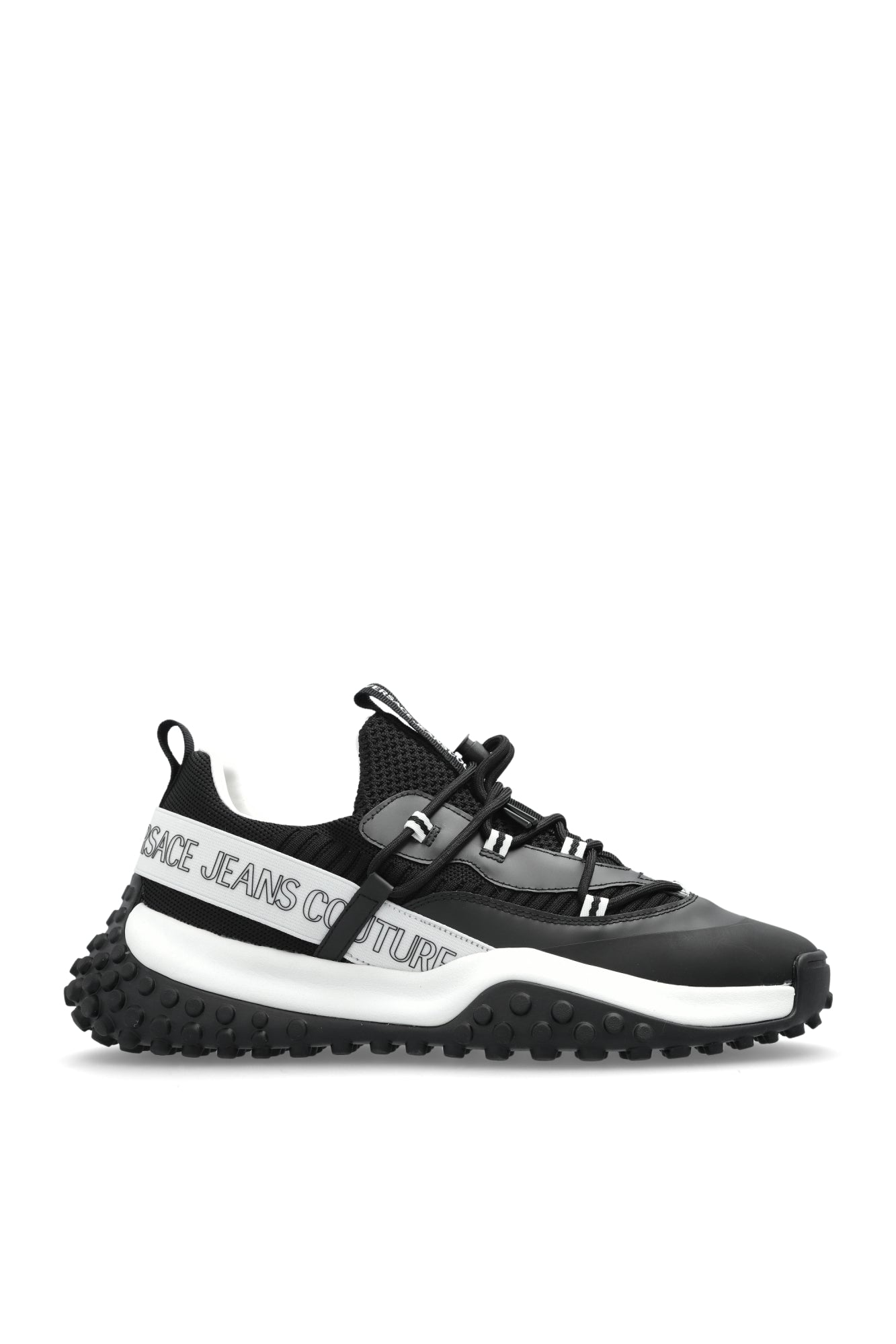 Versace Sapatilhas Sneakers Shoes 78ya3sn2 Black Preto_shot1