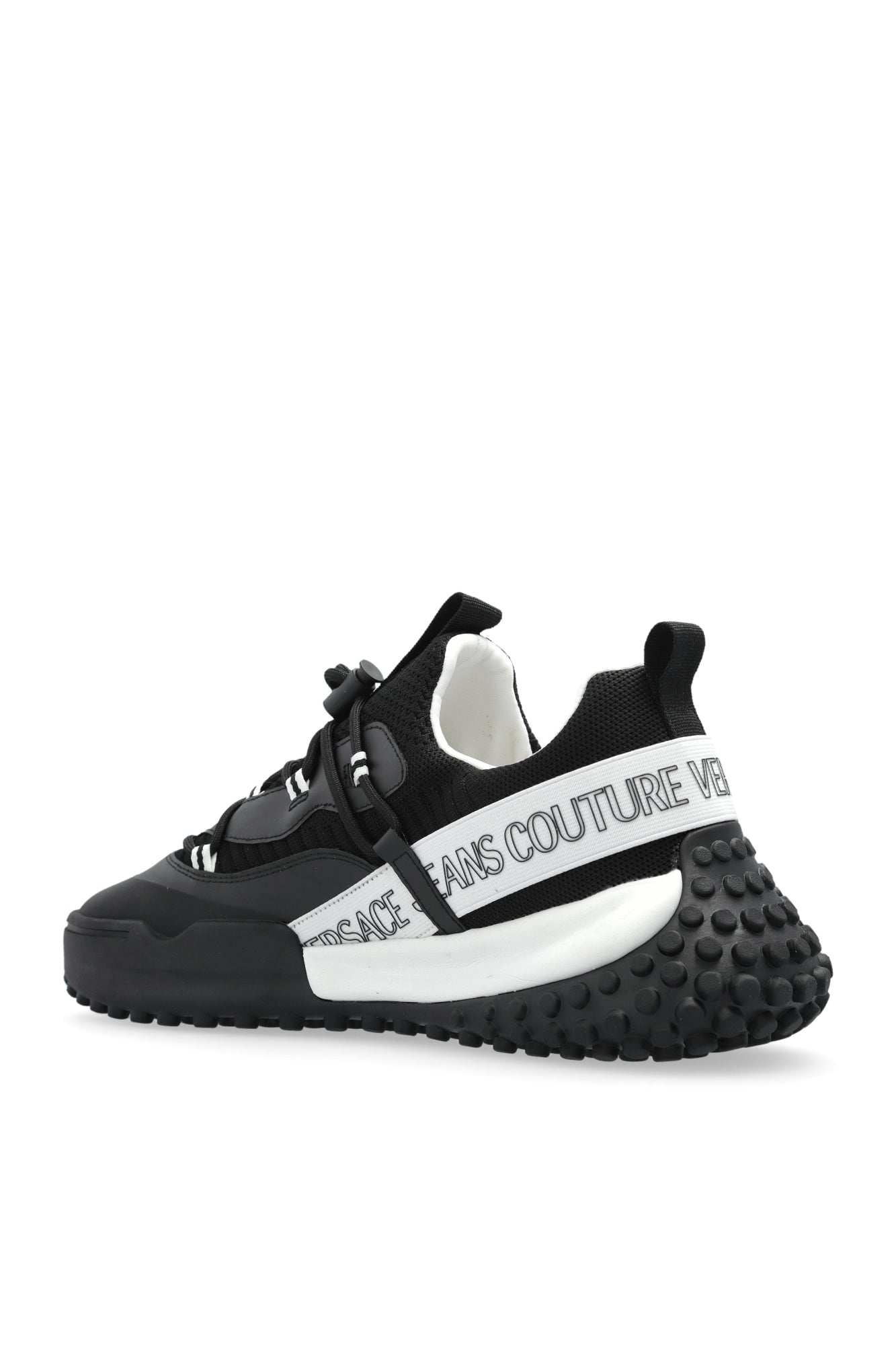 Versace Sapatilhas Sneakers Shoes 78ya3sn2 Black Preto_shot5
