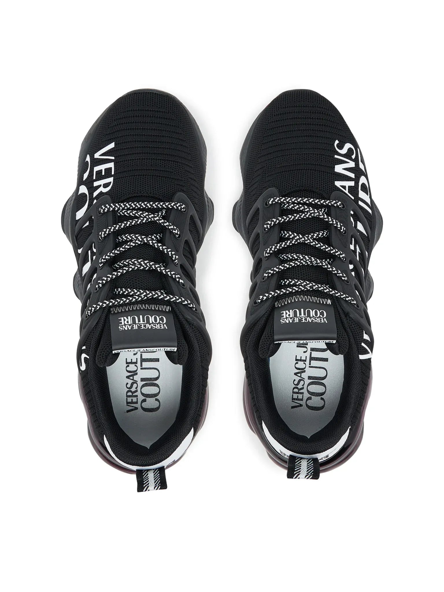 Versace Sapatilhas Sneakers Shoes 79ya3su1 Black Preto_shot5