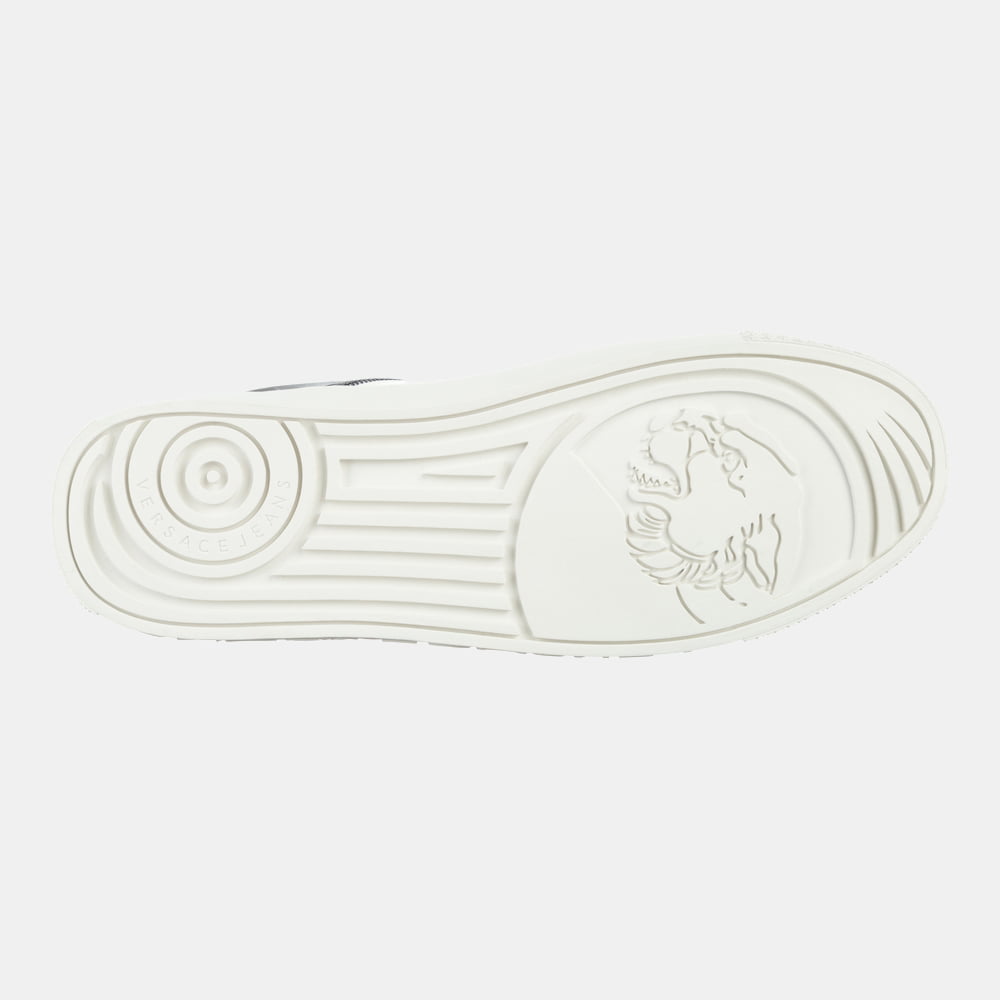 Versace Sapatilhas Sneakers Shoes E0gpbse2 Whi Black Branco Preto Shot12