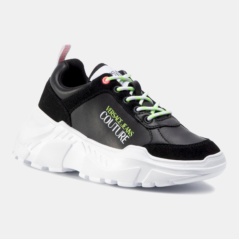 Versace Sapatilhas Sneakers Shoes E0vzasc3 Blk Multi Preto Multicolor Shot2