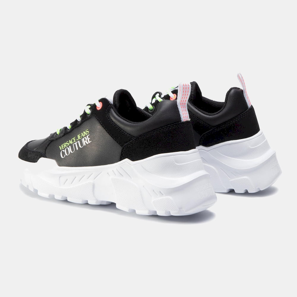 Versace Sapatilhas Sneakers Shoes E0vzasc3 Blk Multi Preto Multicolor Shot8