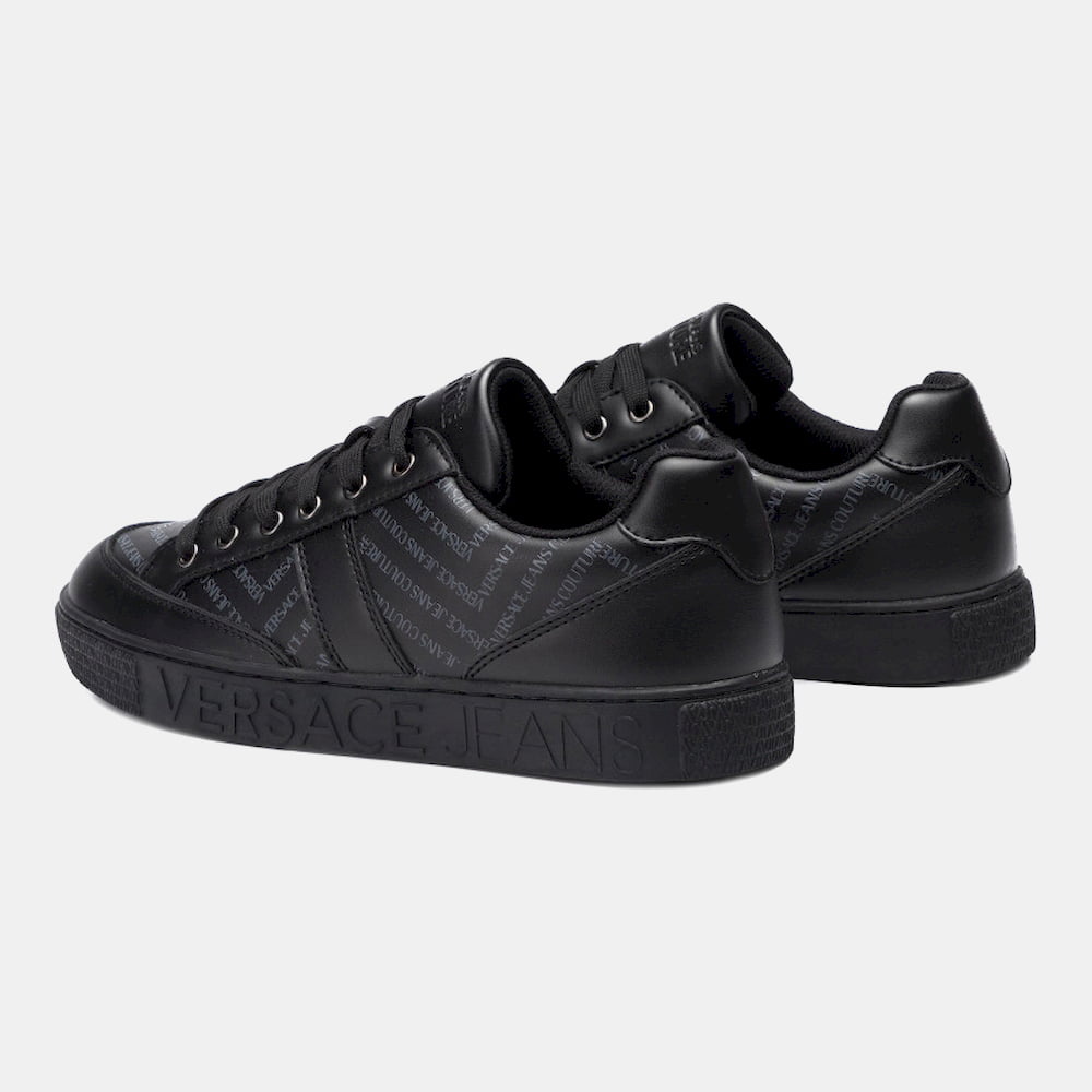 Versace Sapatilhas Sneakers Shoes E0yubsf6 Blk Gry Preto Cinza Shot6