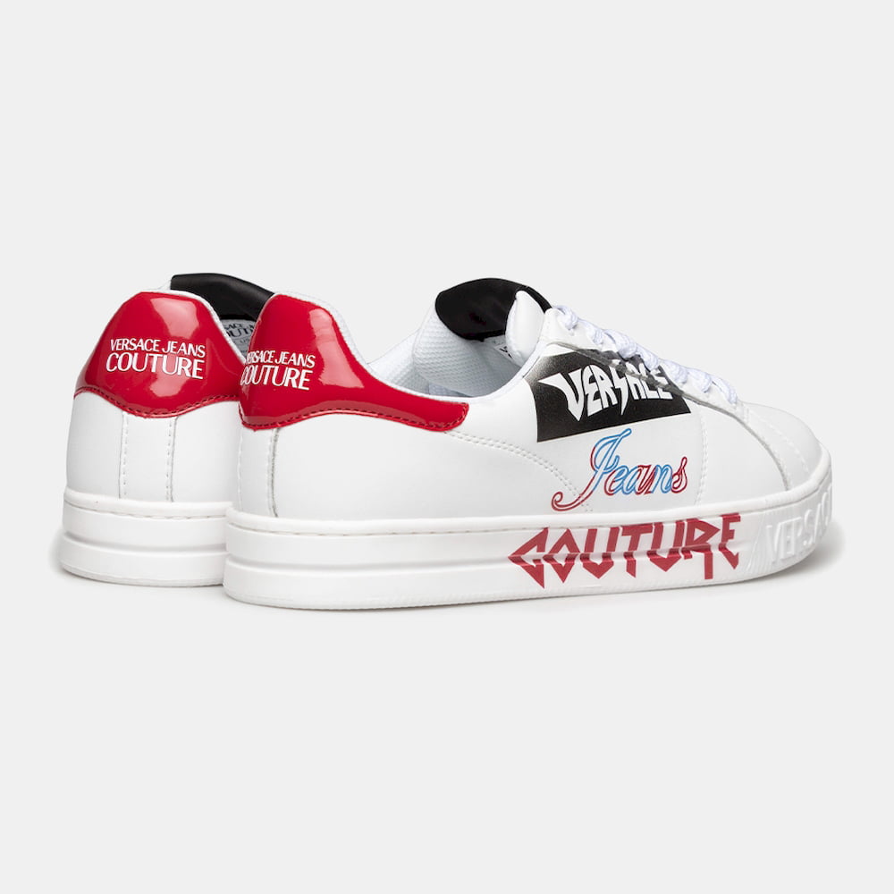 Versace Sapatilhas Sneakers Shoes E0ywask8 White Mult Branco Multi Shot12