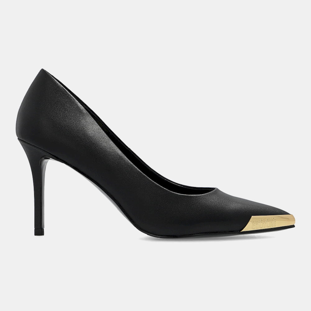 Versace Sapatos Shoes 73va3s50 Blk Gold Preto Ouro Shot3