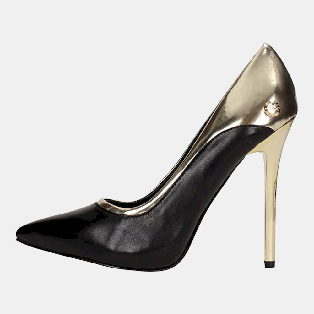 Versace Sapatos Shoes E0vobs01 Silver Blk Preatedo Preto Shot4