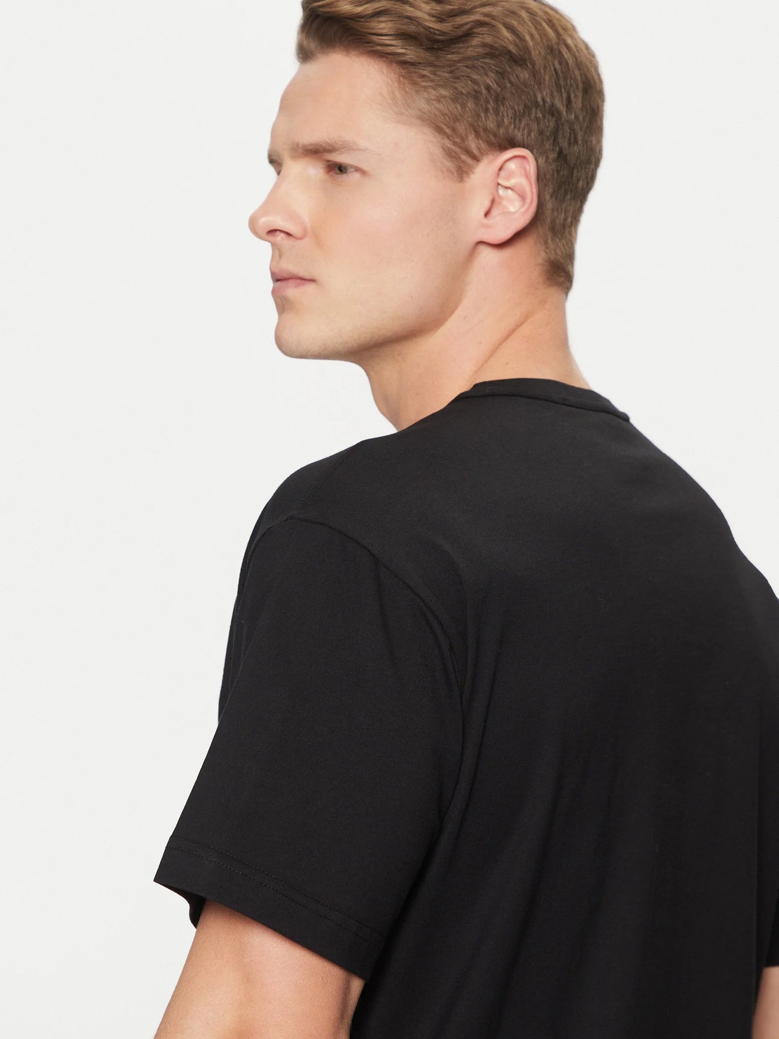 Versace T Shirt 78gahc01 Blk Gold Preto Ouro_shot2