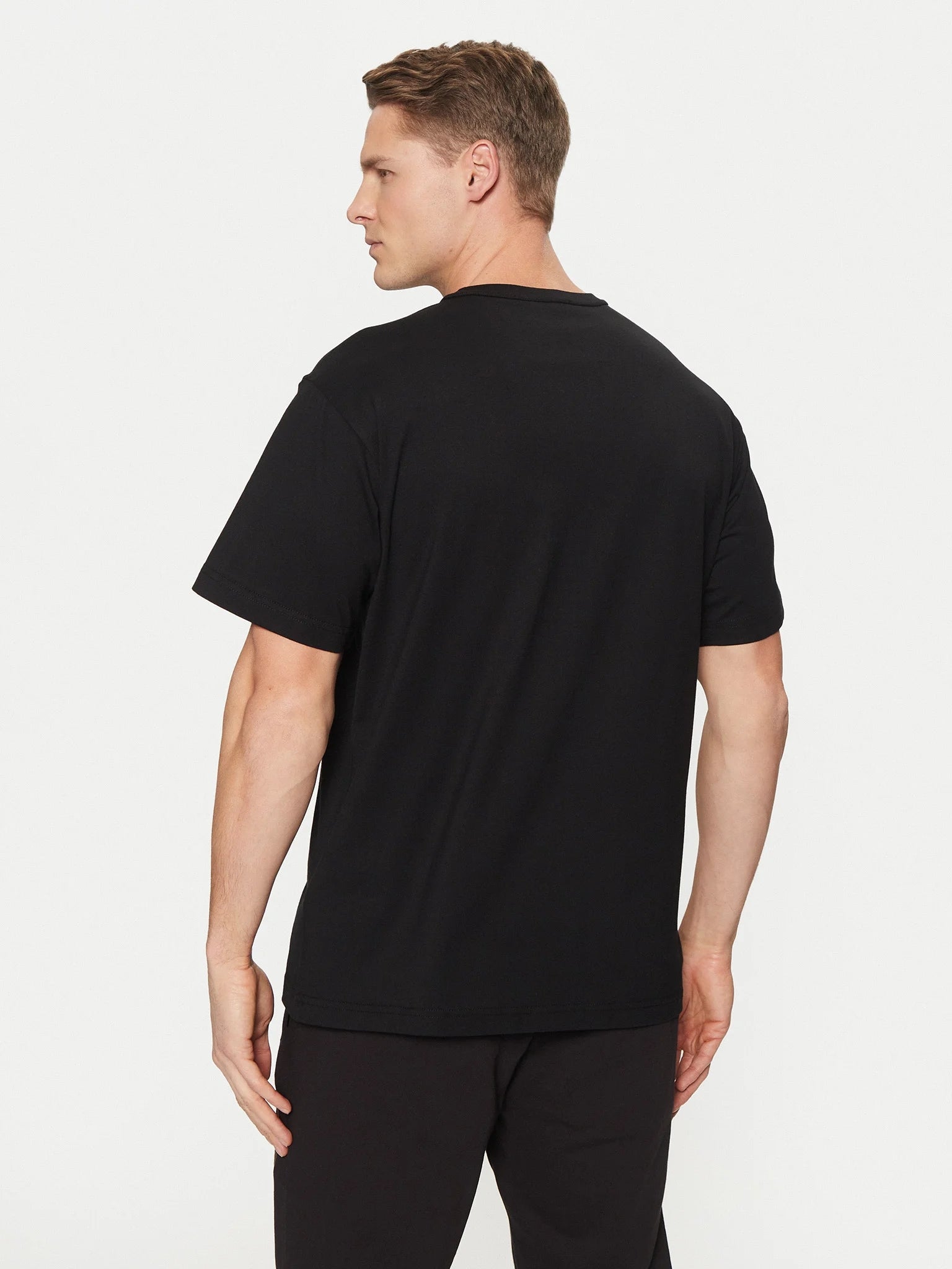 Versace T Shirt 78gahc01 Blk Gold Preto Ouro_shot3