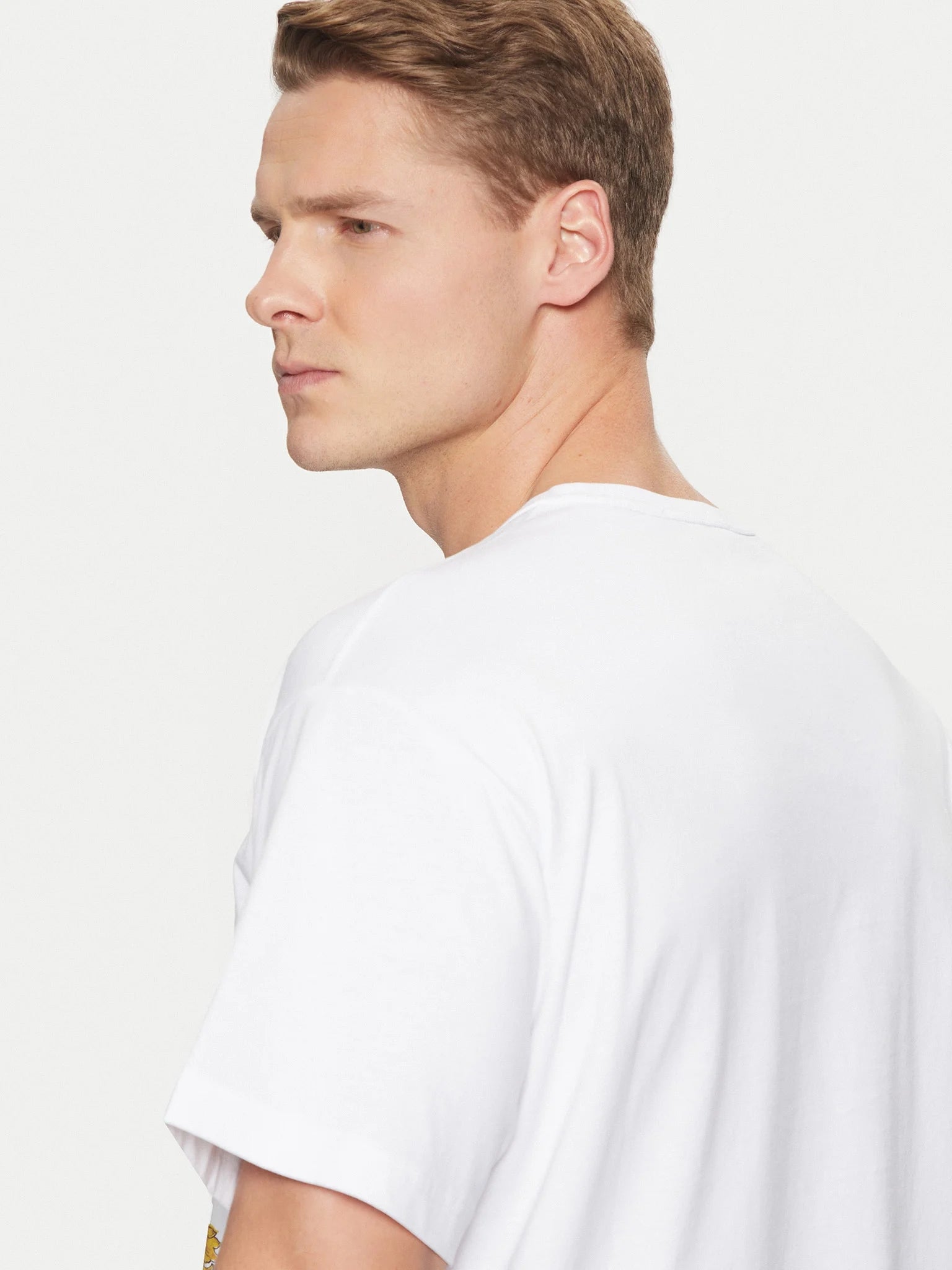 Versace T Shirt 78gahc01 Whi Gold Branco Dourado_shot5