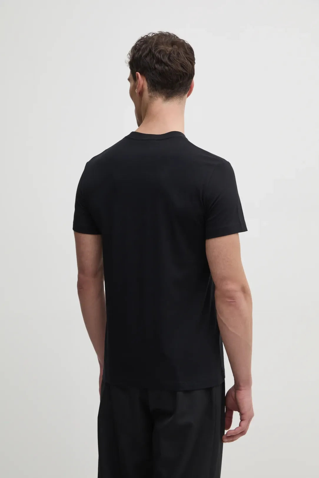 Versace T Shirt 78gahc05 Blk Gold Preto Ouro_shot3