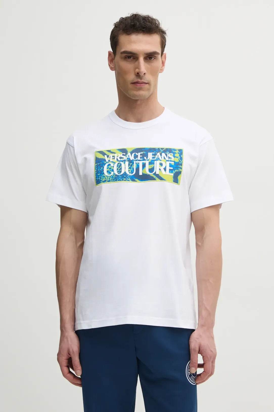 Versace T Shirt 78gahe04 White Branco_shot1