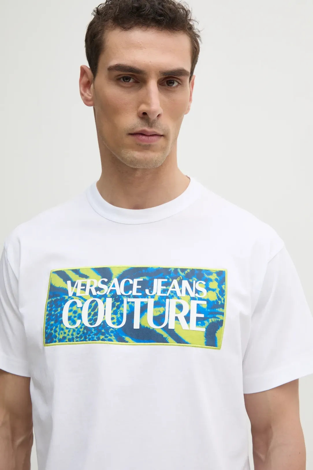 Versace T Shirt 78gahe04 White Branco_shot3
