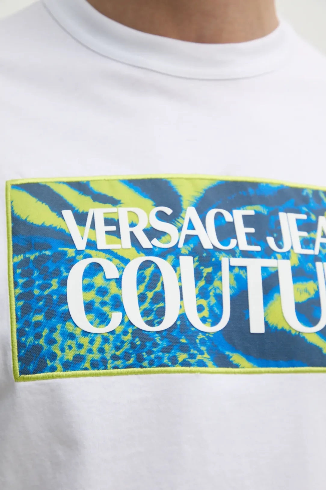 Versace T Shirt 78gahe04 White Branco_shot4