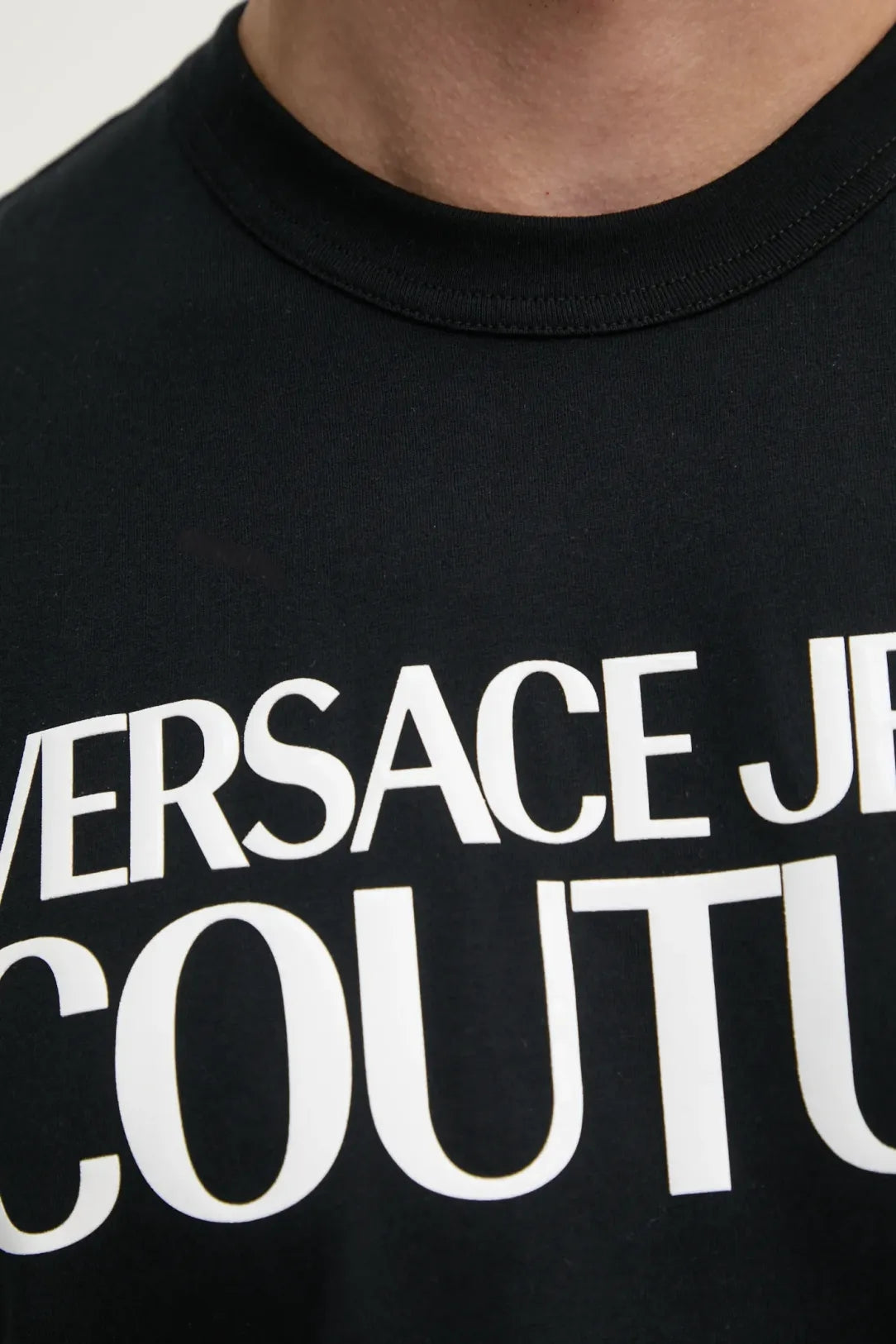 Versace T Shirt 78gahe05 Black Preto_shot5