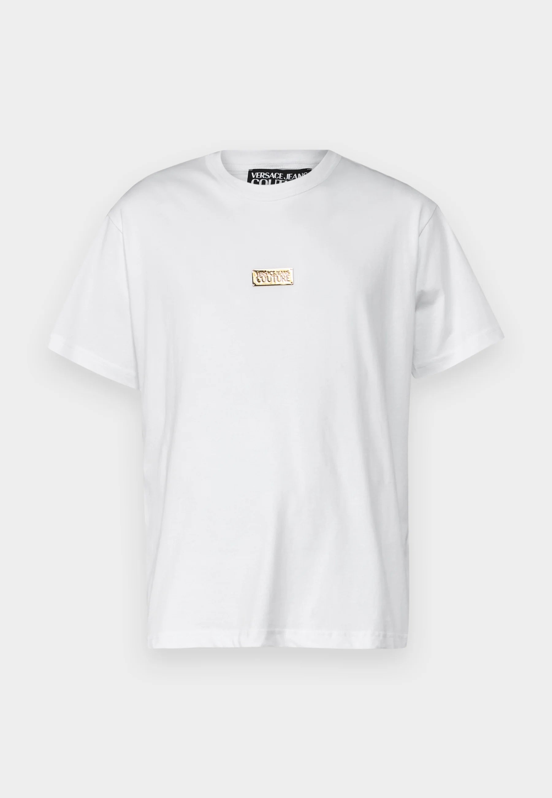 Versace T Shirt 78gaht08 Whi Gold Branco Dourado_shot4