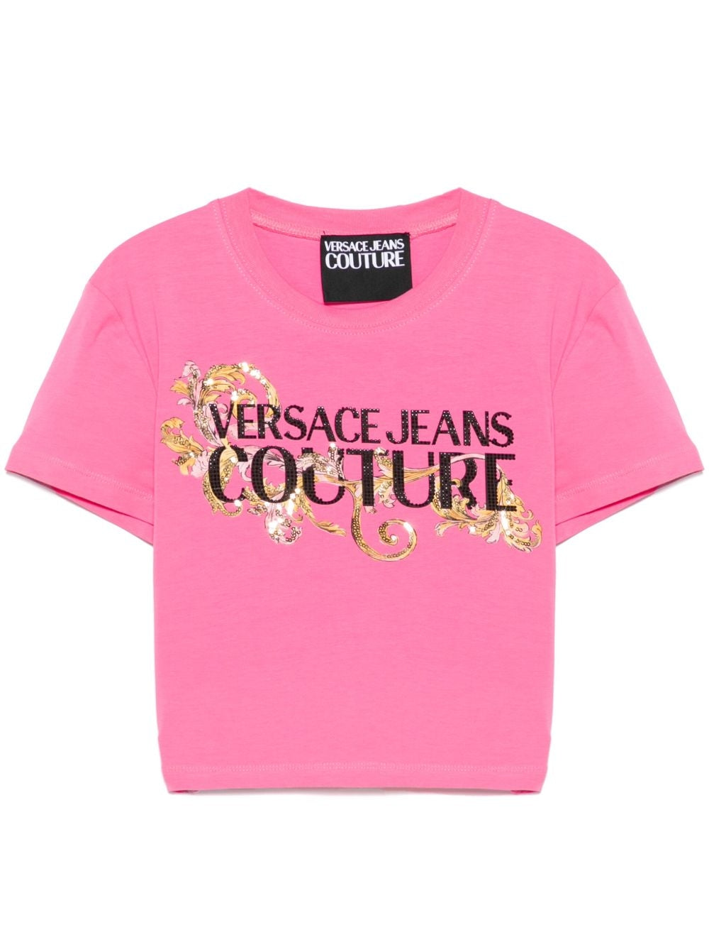 Versace T Shirt 78hahc05 Pink Rosa_shot1