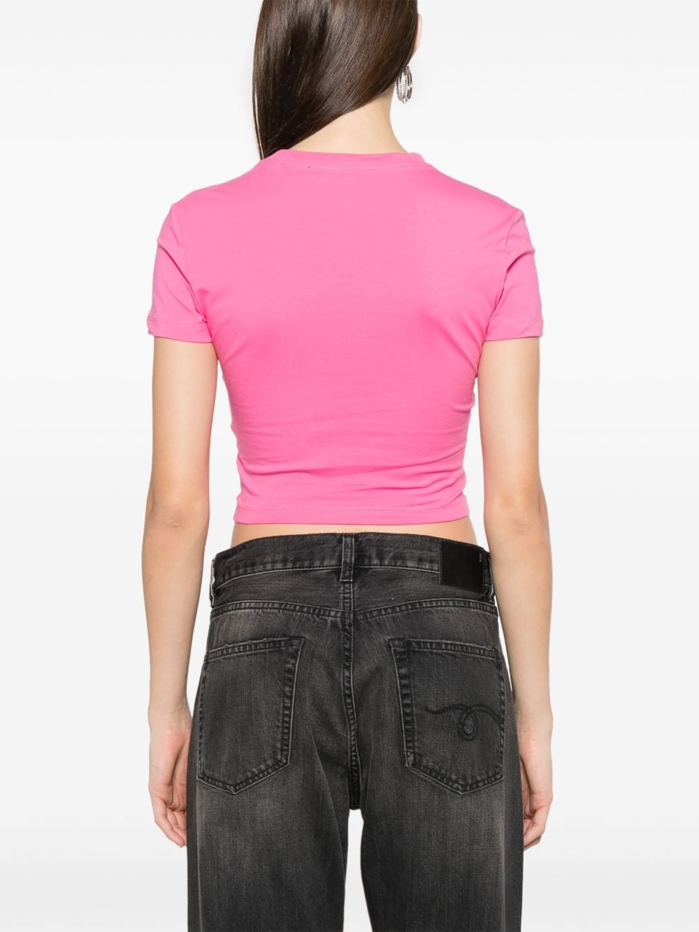 Versace T Shirt 78hahc05 Pink Rosa_shot5