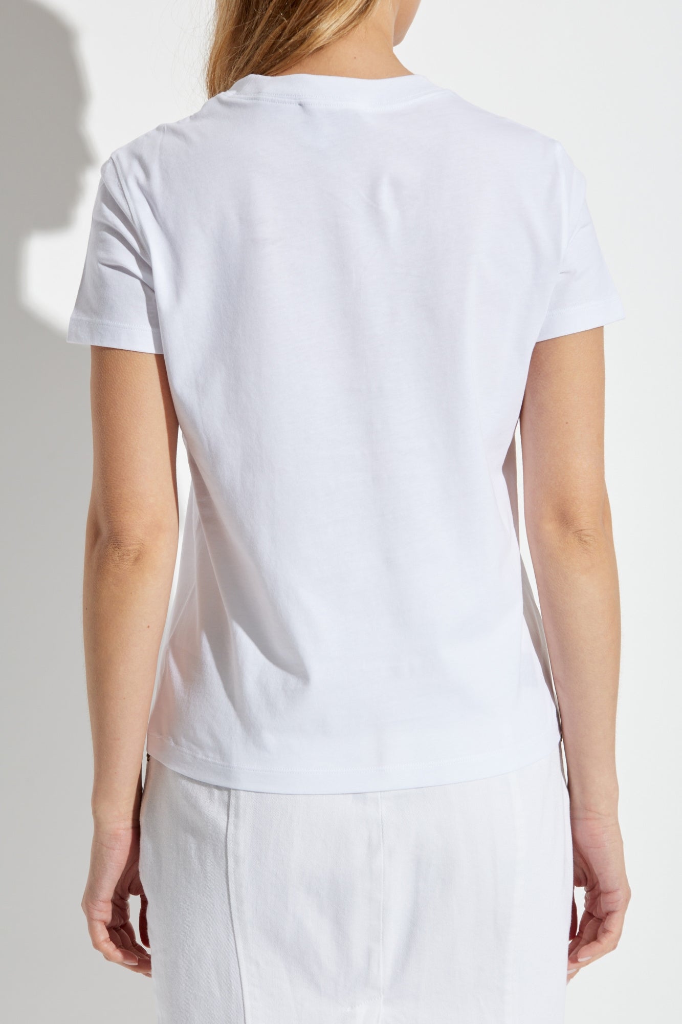 Versace T Shirt 78hahe02 Whi Gold Branco Dourado_shot4