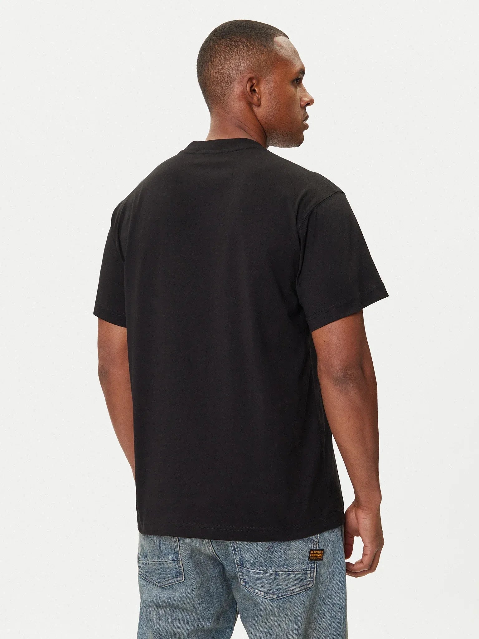 Versace T Shirt 79gahp10 Black Preto_shot3