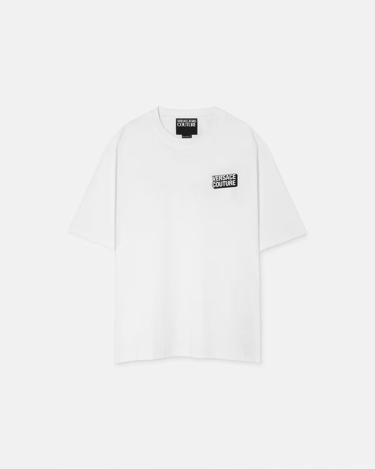 Versace T Shirt 79gahp10 White Branco_shot1