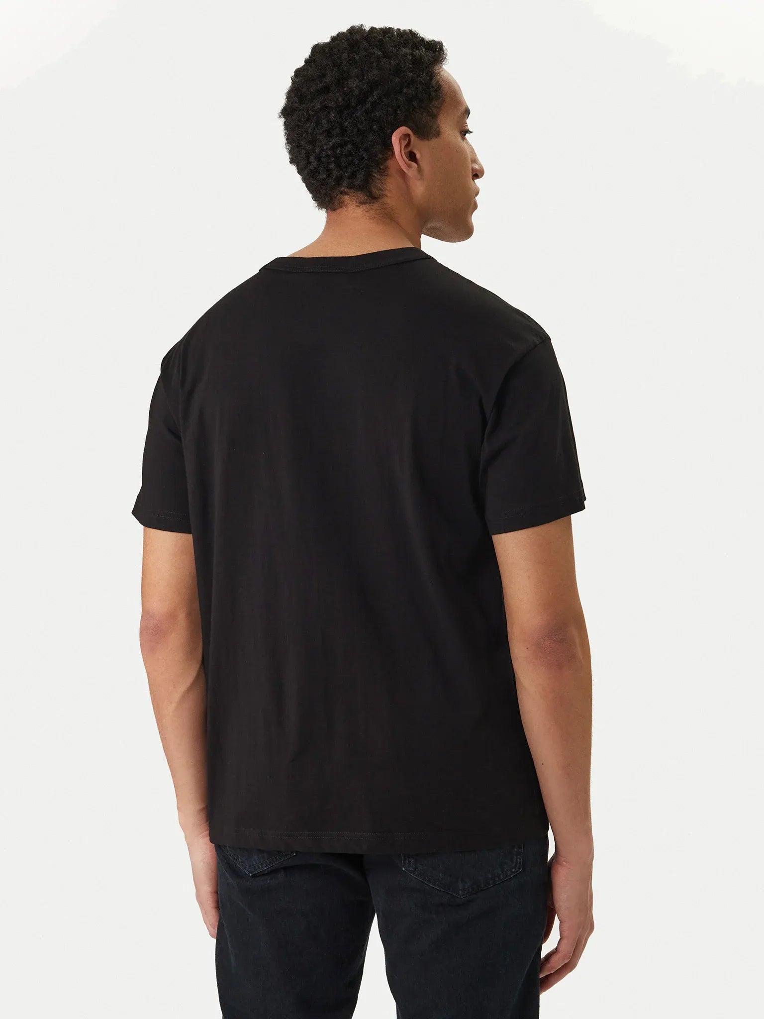 Versace T Shirt 80gahe01 Blk Gold Preto Ouro_shot3