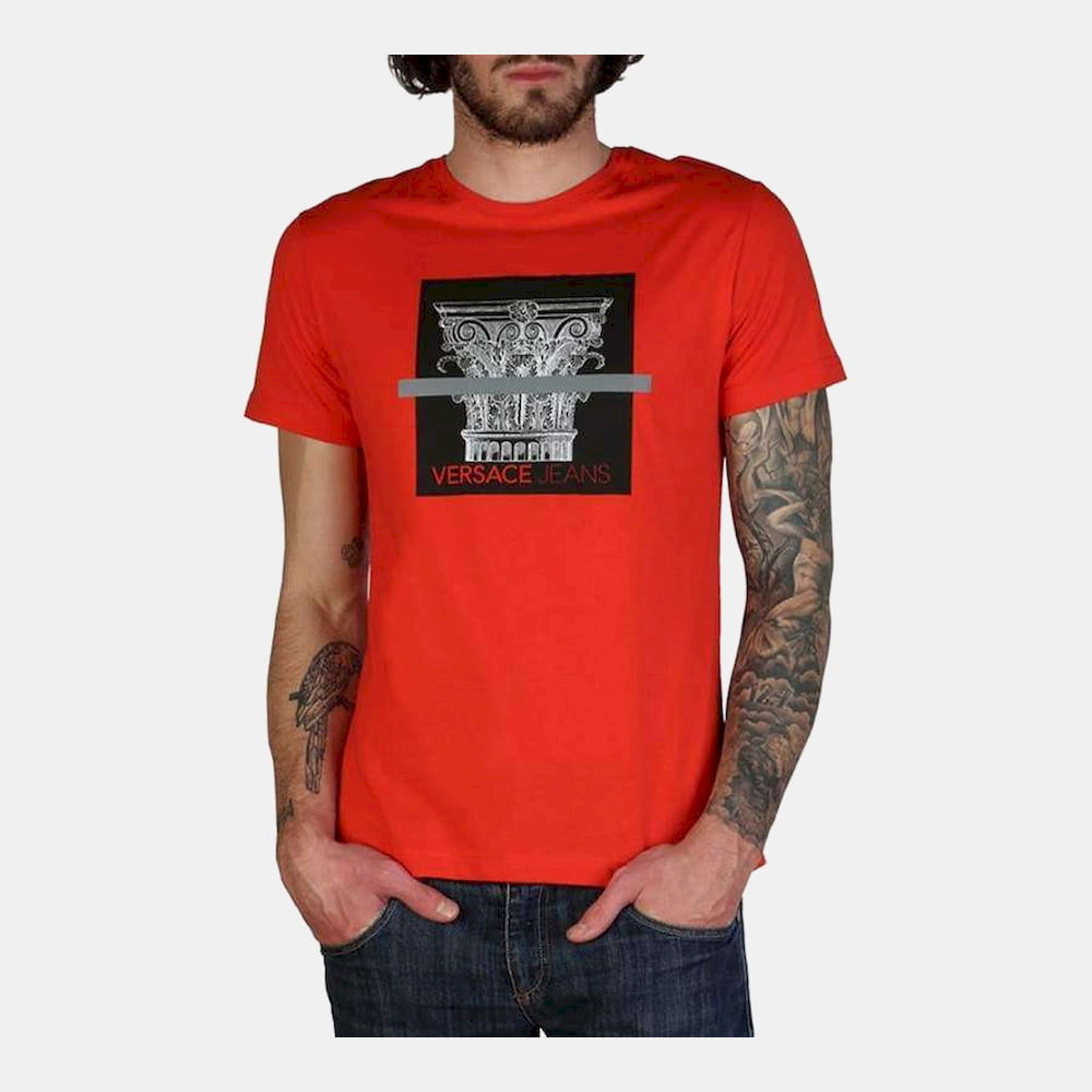 Versace T Shirt B3gtb71c Red Vermelho Shot2