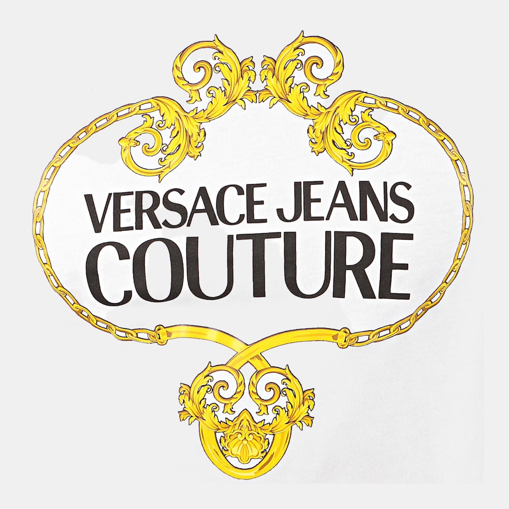 Versace T Shirt B3gva7eb White Branco Shot4