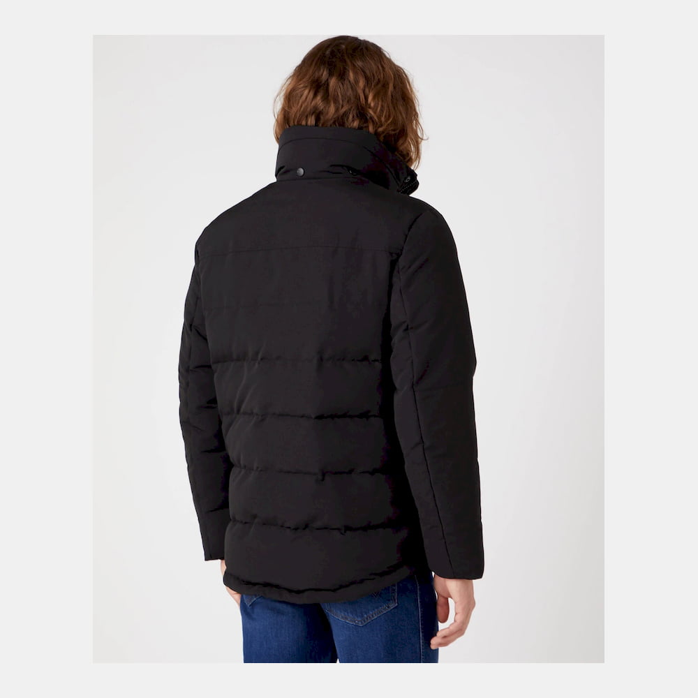 Wrangler Blusao Jackets W4b2ww Black Preto Shot2
