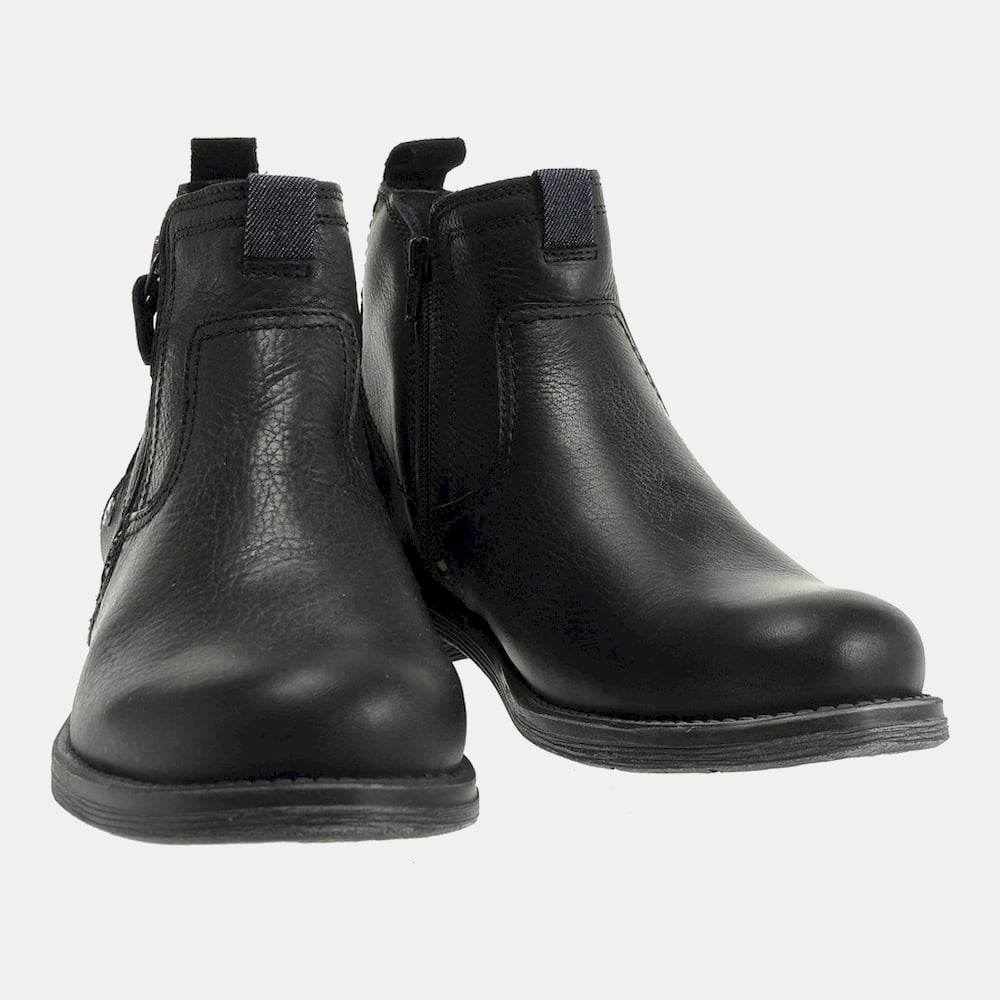 Wrangler Botas Boots Cliff Zip Black Preto Shot10