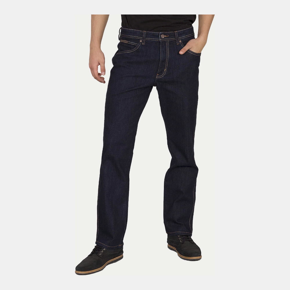Wrangler Calças Trousers W12oxg023 Denim Denim Shot10