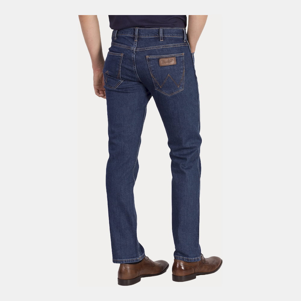 Wrangler Calças Trousers W15q23090 Dark Wash Dark Wash Shot12
