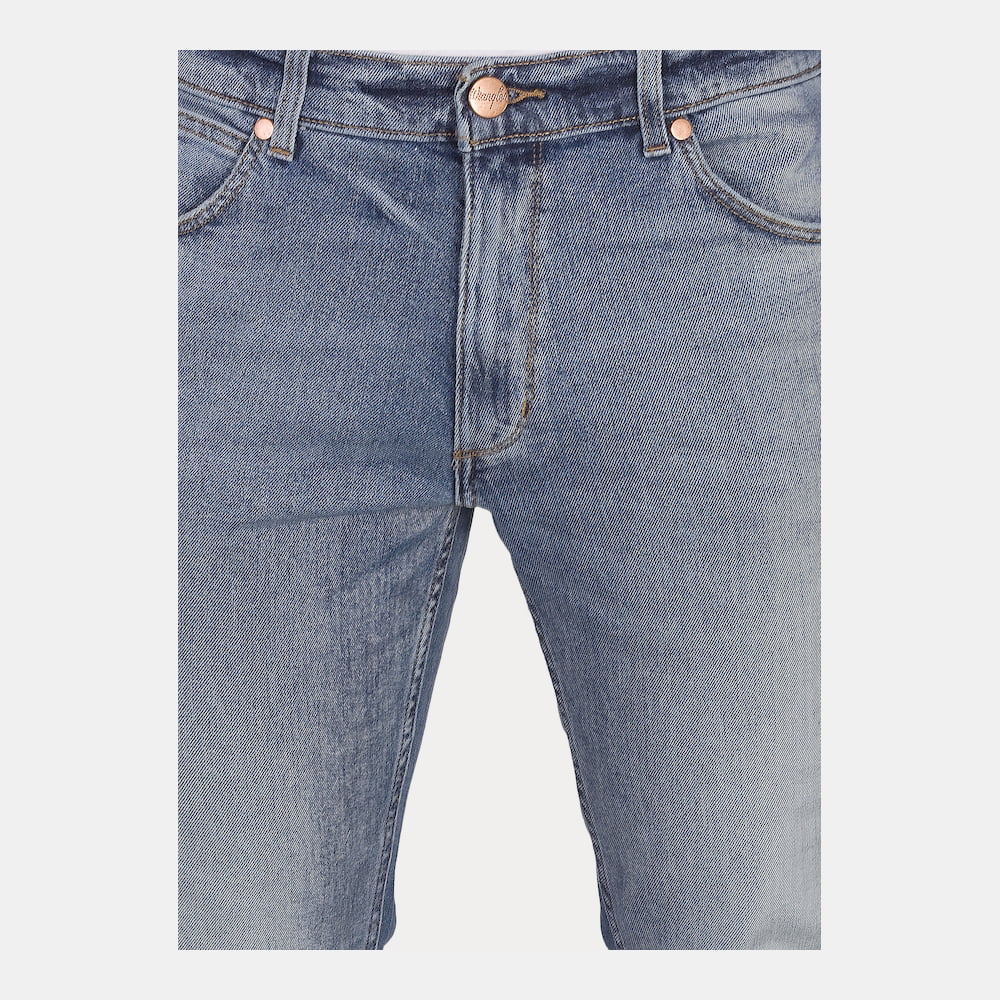 Wrangler Calças Trousers W15q23093 Denim Denim Shot12