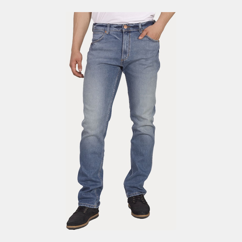 Wrangler Calças Trousers W15q23093 Denim Denim Shot14