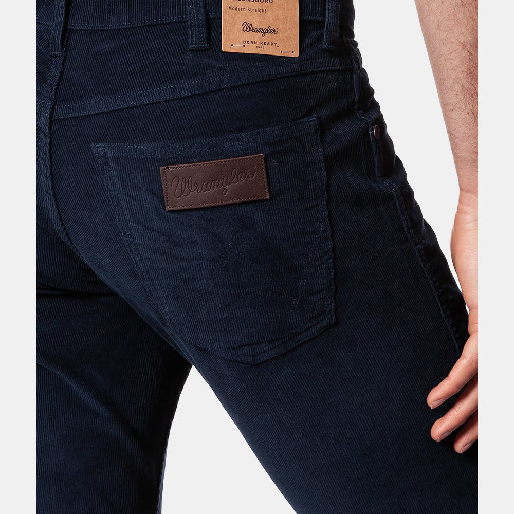 Wrangler Calças Trousers W15qn9xxx Navy Navy Shot7