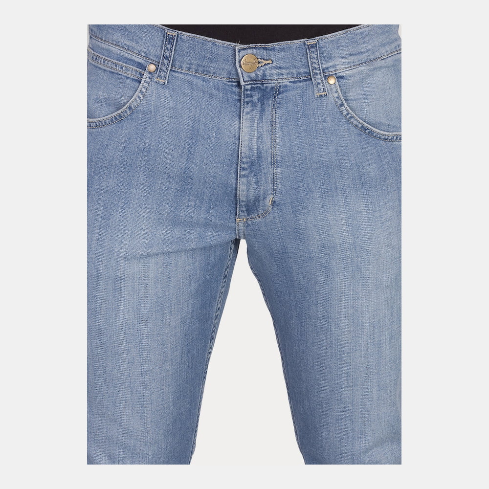 Wrangler Calças Trousers W15qqa20l Lt.denim Light Denim Shot10