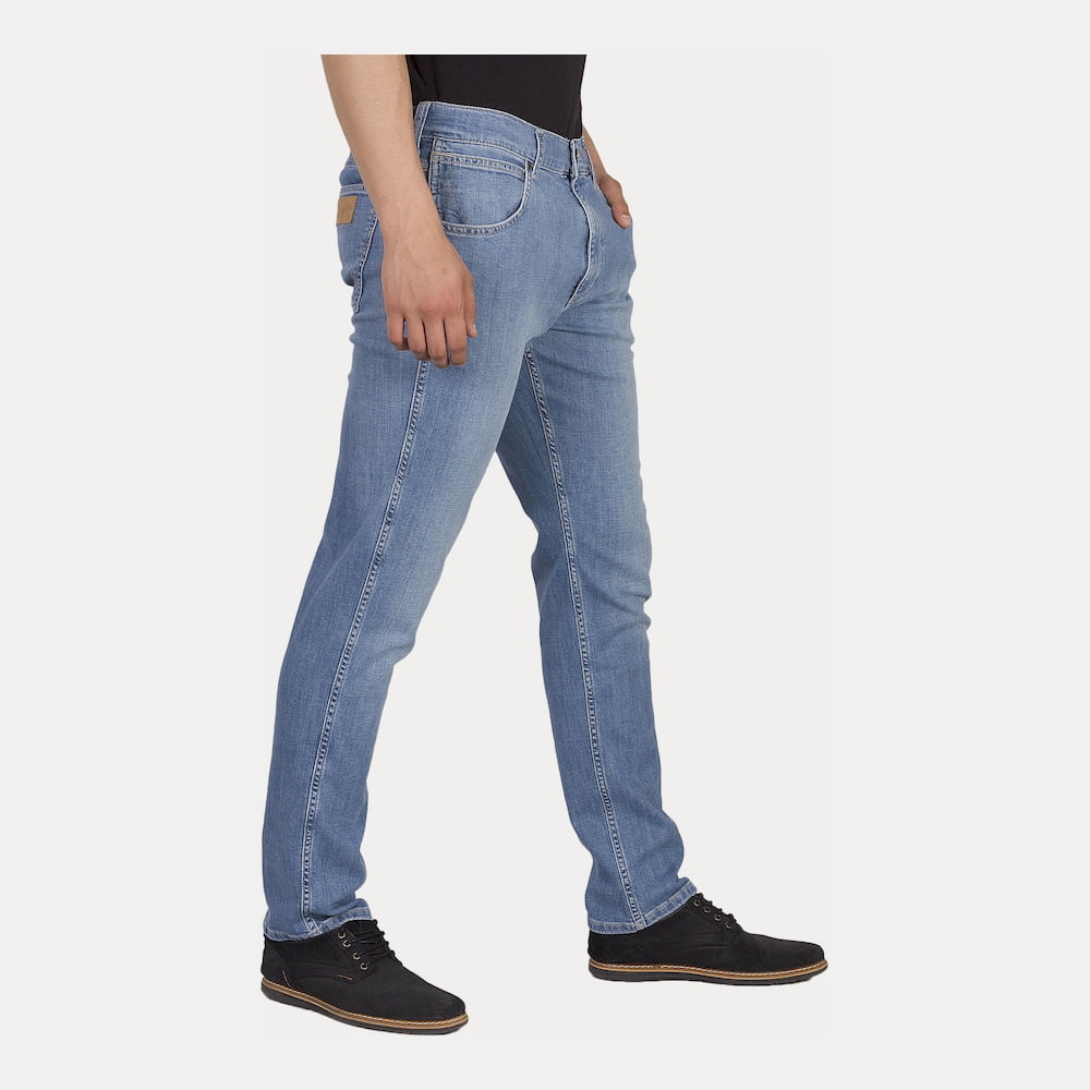 Wrangler Calças Trousers W15qqa20l Lt.denim Light Denim Shot4