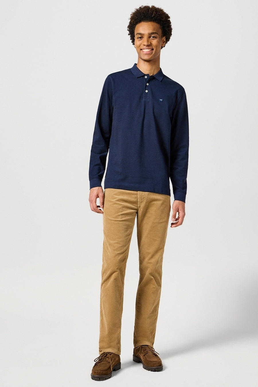 Wrangler Calcas Trousers Greensboro 112 Lt.brown Castanho Claro_shot4