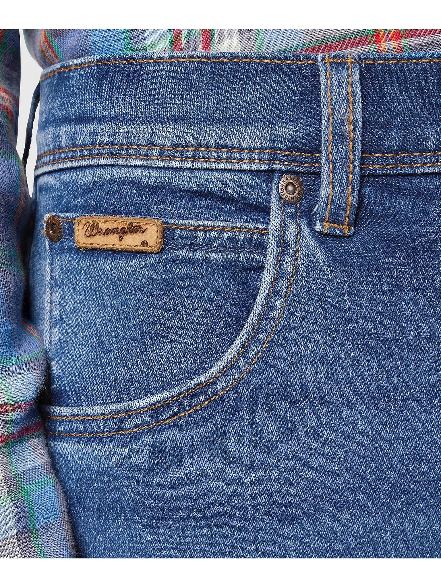 Wrangler Calcas Trousers Texas 11235821 Med. Wash Medium Wash_shot5