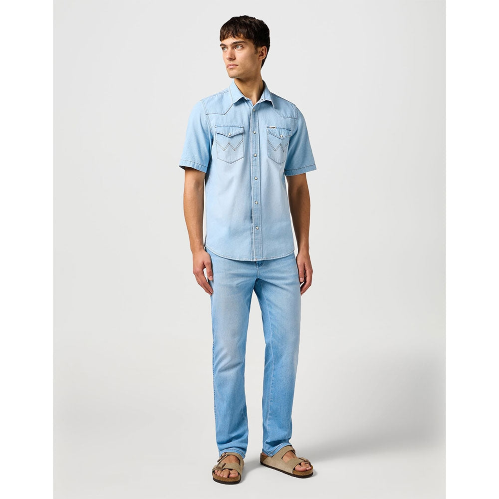 Wrangler Calcas Trousers Texas 11236248 Light Wash Light Wash_shot6