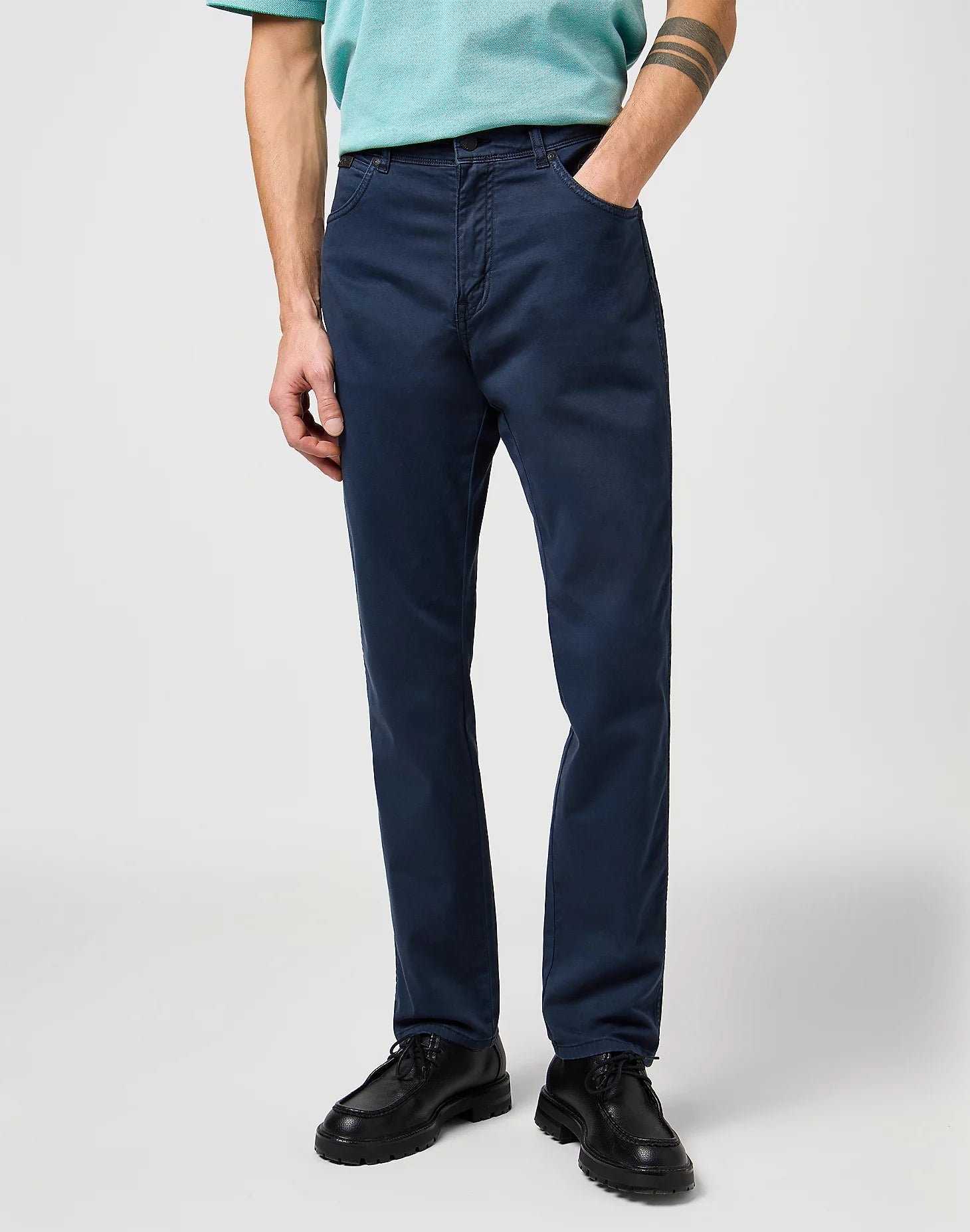 Wrangler Calcas Trousers Texas Twill Navy Navy_shot1