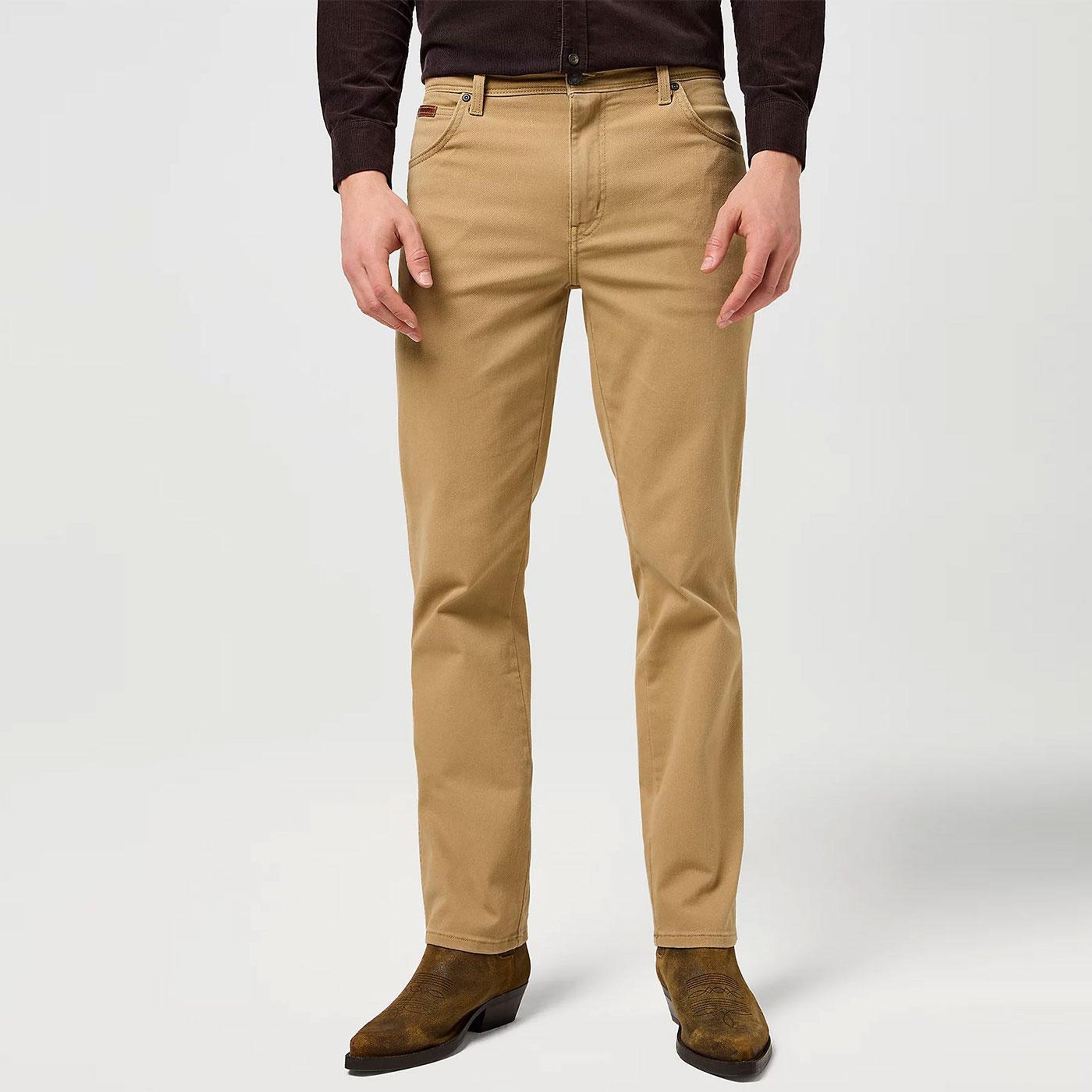 Wrangler Calcas Trousers Texas Twill Tigers Eye Tigers Eye_shot1