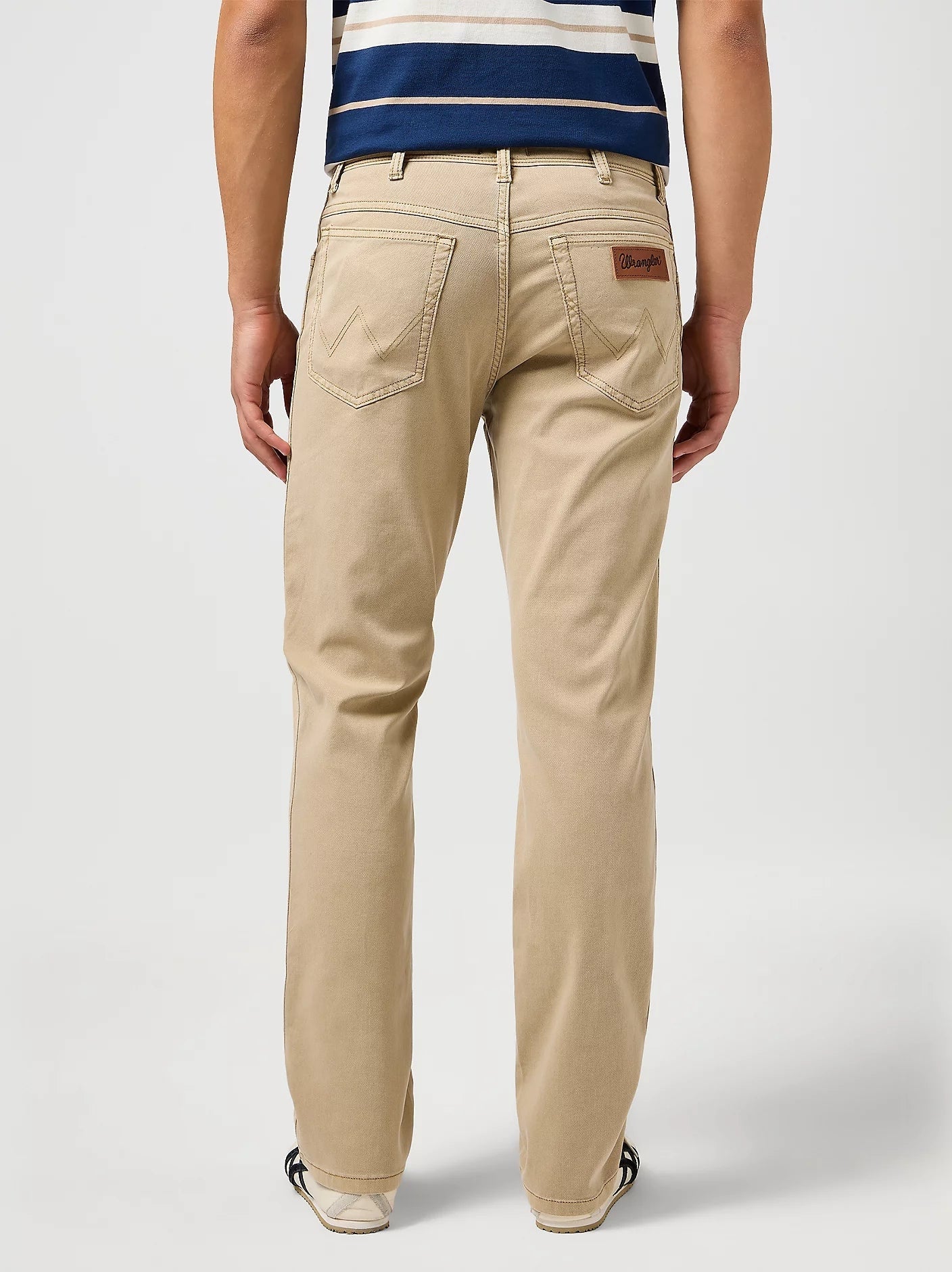 Wrangler Calcas Trousers Texas Twill Timberwolf Timberwolf_shot2
