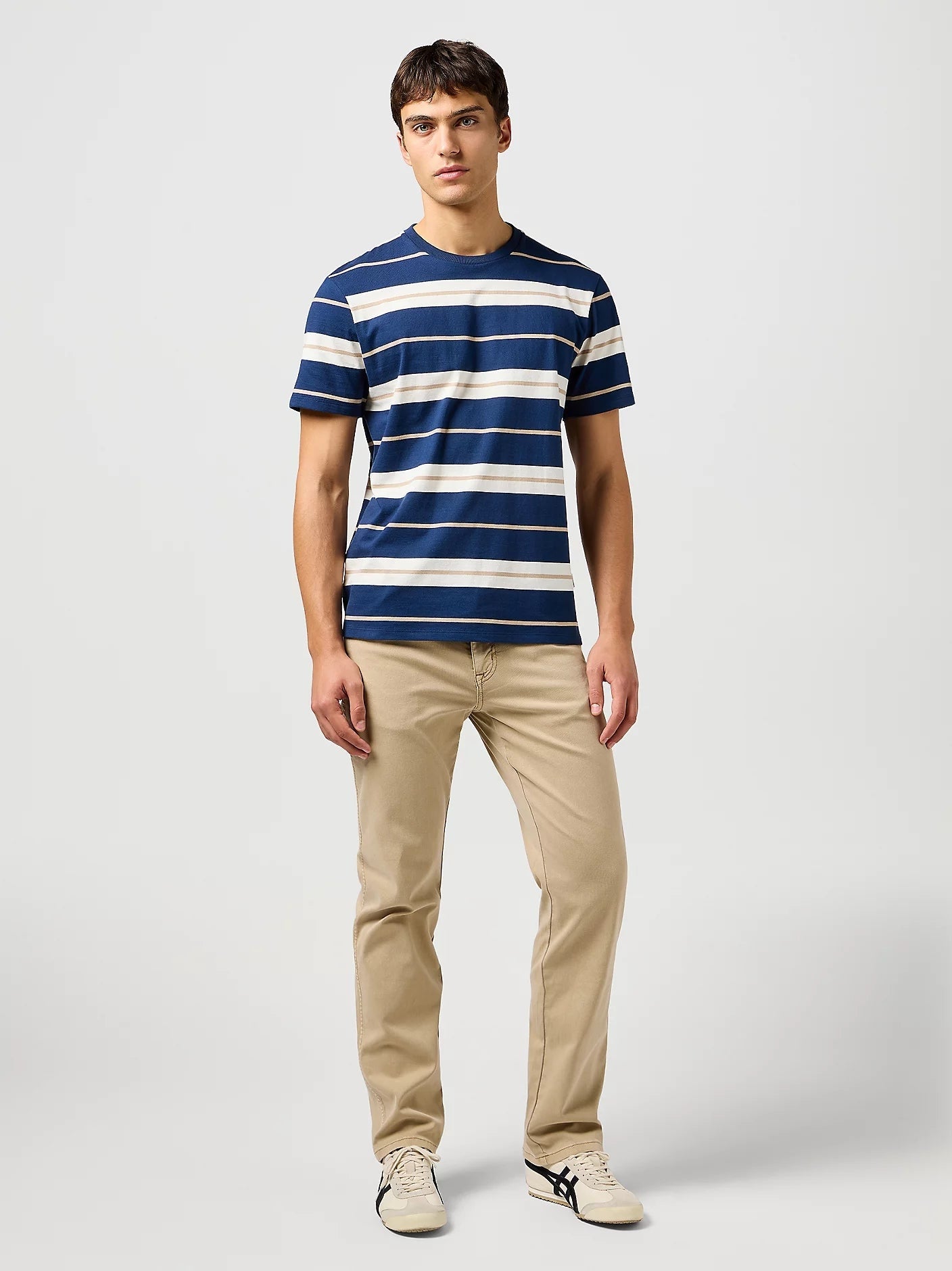 Wrangler Calcas Trousers Texas Twill Timberwolf Timberwolf_shot3