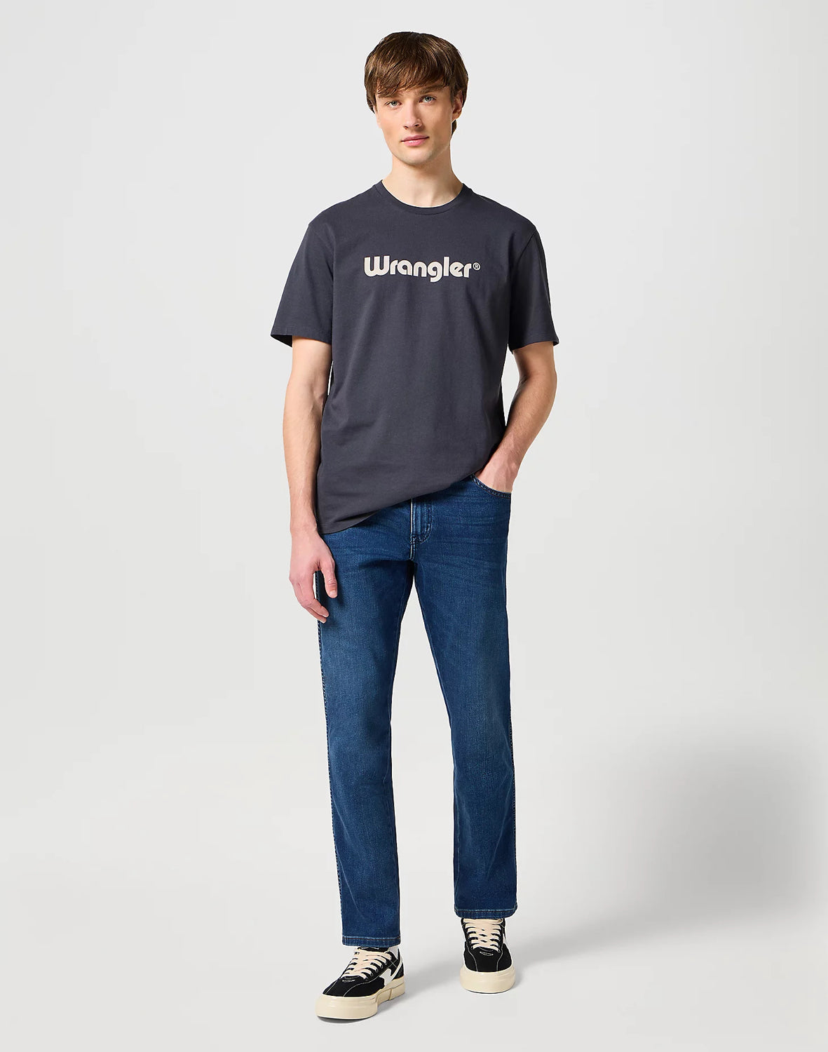 Wrangler Calcas Trousers W12scv39x Denim Blue Denim_shot2