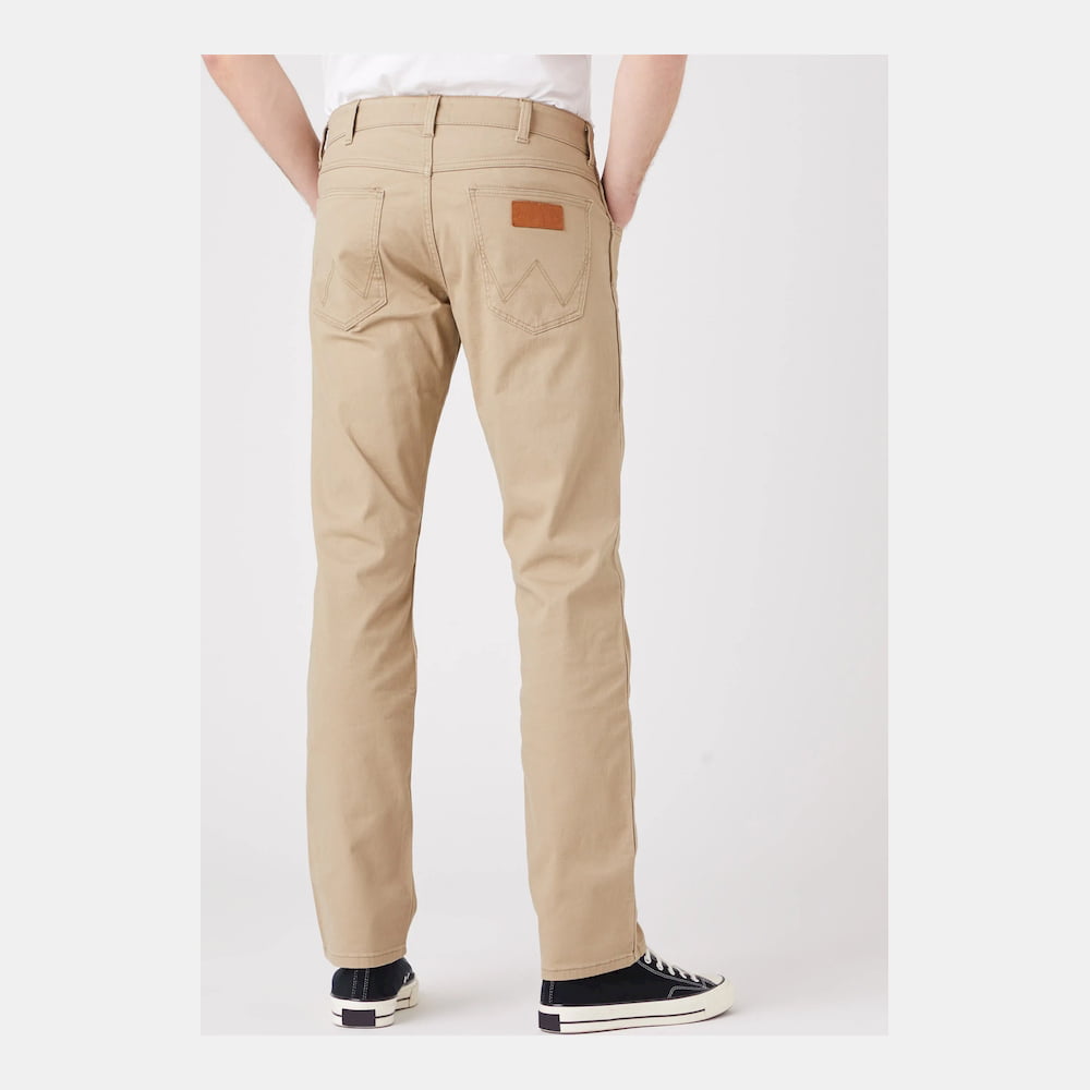 Wrangler Calcas Trousers W15q71 Beige Beige Shot2